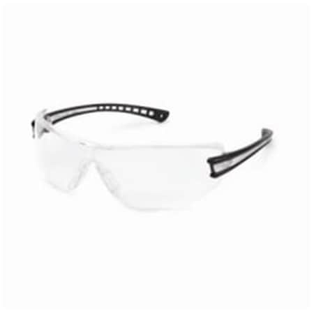 Gateway Safety Gateway Safety GWS19GB79 Luminary Lightweight Safety Glasses with Wraparound Clear Anti-Fog Lens; Black Temple GWS19GB79